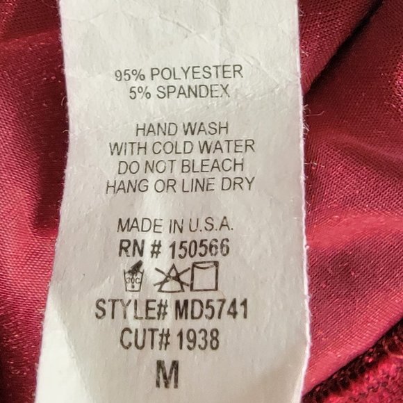 NWT Fashion Nova Burgundy Crushed Velvet Dress- Size M - Picture 6 of 8